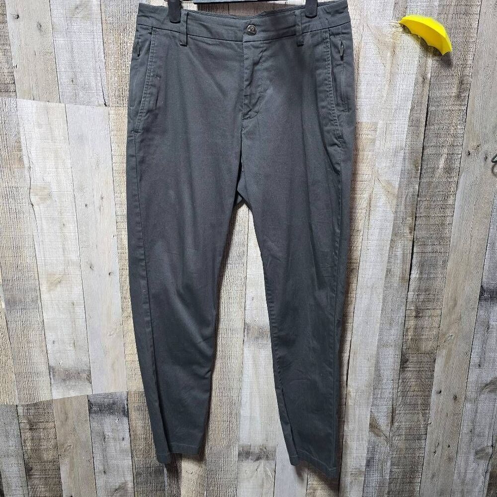 Bird Dogs Boom Pants Mens 30x28 Slacks Chino Comfort Stretch Pockets Gray Office